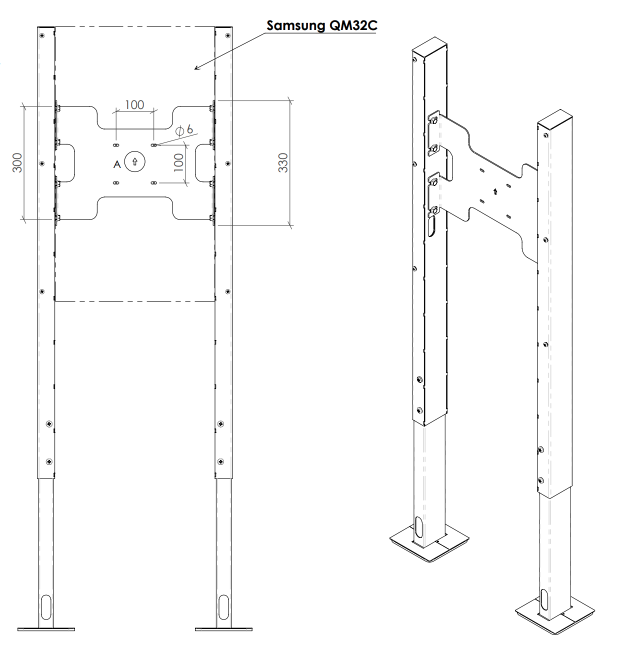 SCREEN'UP SP 32 EXT R2 (3 COLIS) (1088-231205)